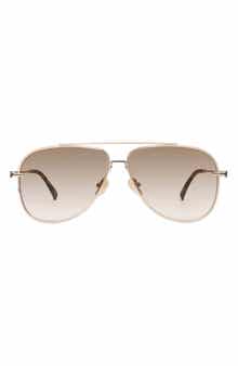 DEZI Top Shelf 59mm Gradient Aviator Sunglasses