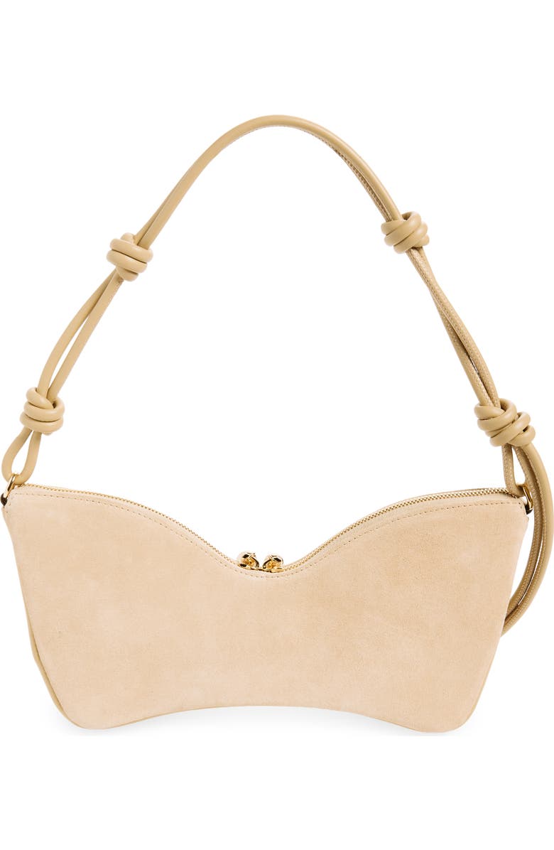 Cult Gaia Mercier Suede Shoulder Bag, Alternate, color,