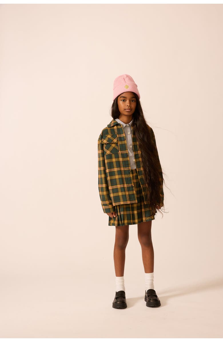 The Sunday Collective Flannel Overshirt, Alternate, color, Tempo Plaid