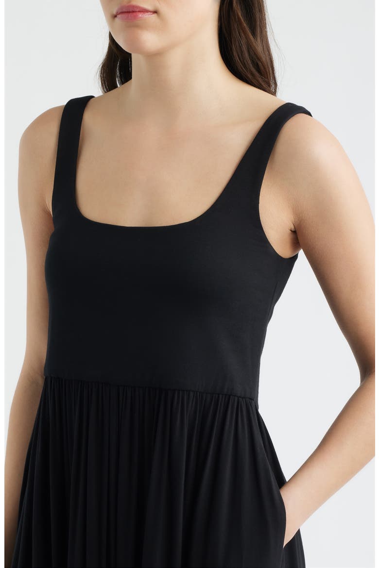 Marinelle Sleeveless Maxi Dress, Alternate, color, NOIR