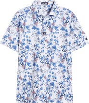 Bad Birdie Core Floral Performance Golf Polo
