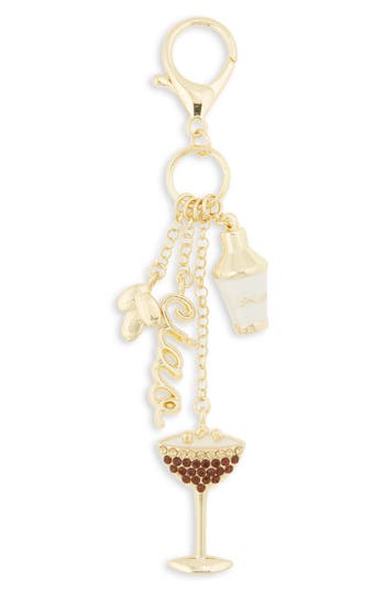 Baublebar Espresso Martini Cluster Bag Charms In Brown