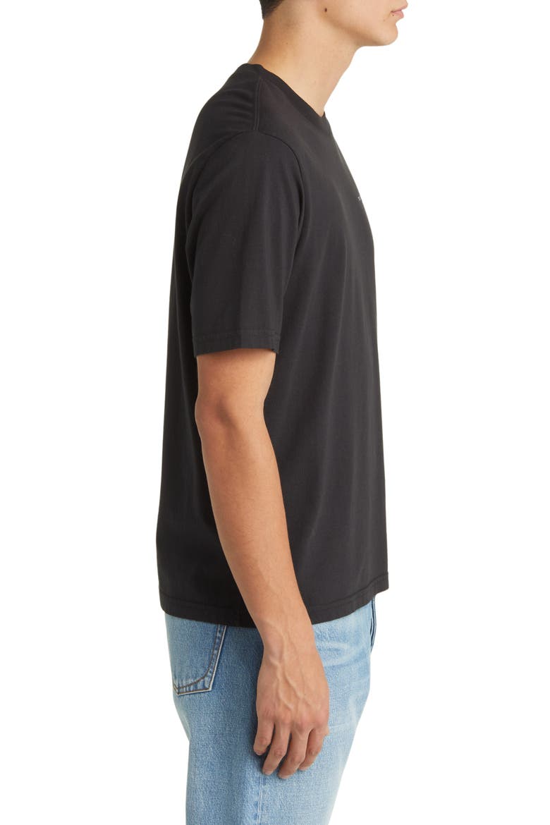 Logo T-Shirt, Alternate, color, BLACK