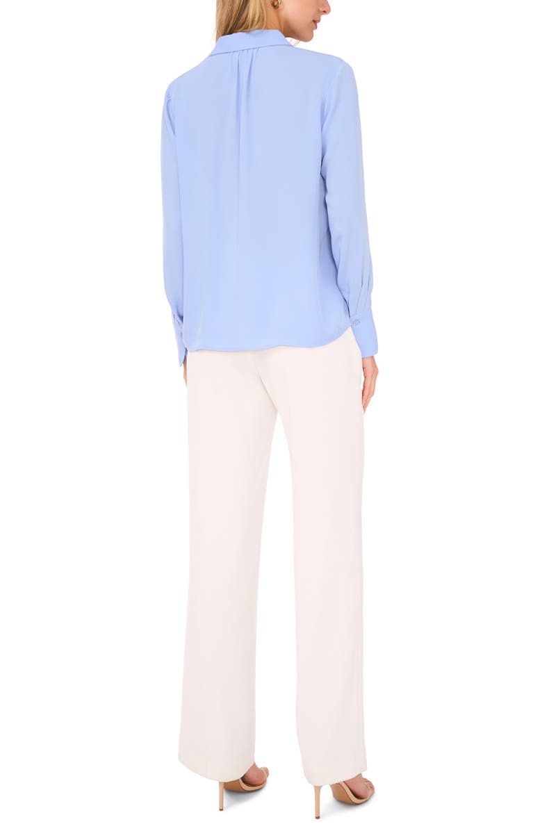 Halogen<sup>®</sup> Clean Front Button-Up Shirt, Alternate, color, Forever Blue