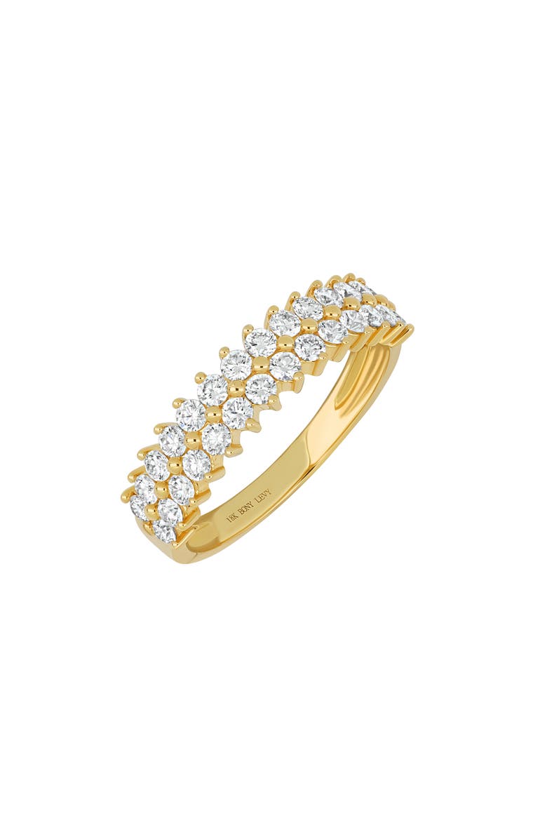 Bony Levy 18K Gold Audrey Diamond Stackable Ring, Main, color, 