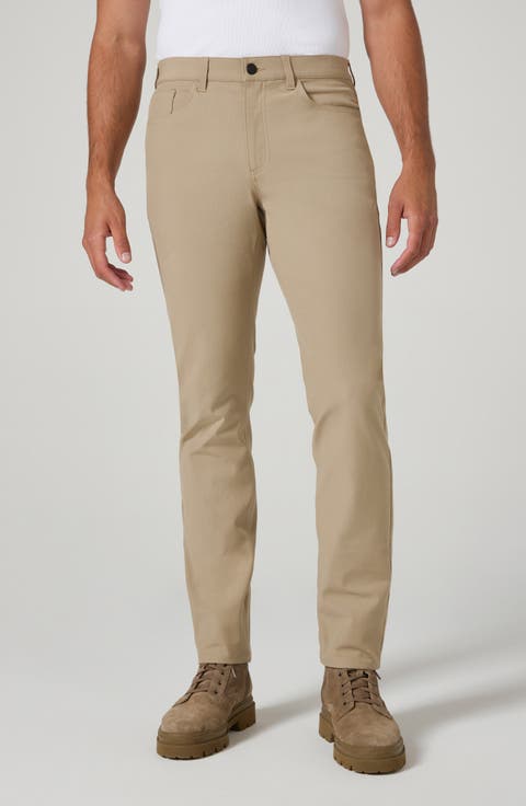 Baron Straight Leg Stretch Twill 5-Pocket Pants