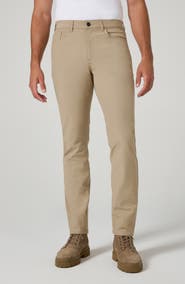 7 Diamonds Baron Straight Leg Stretch Twill 5-Pocket Pants