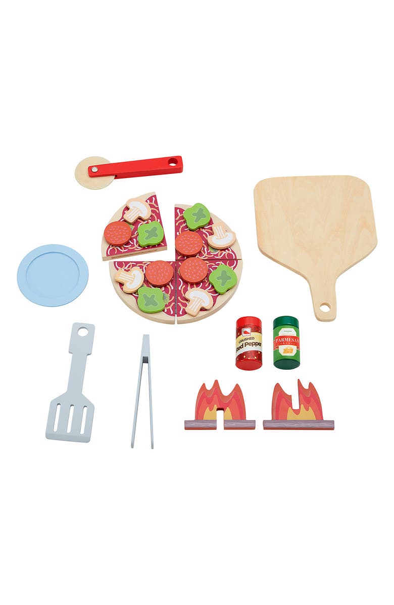 Teamson Kids My Little Helper Pizza Oven & Accessories Playset, Alternate, color,