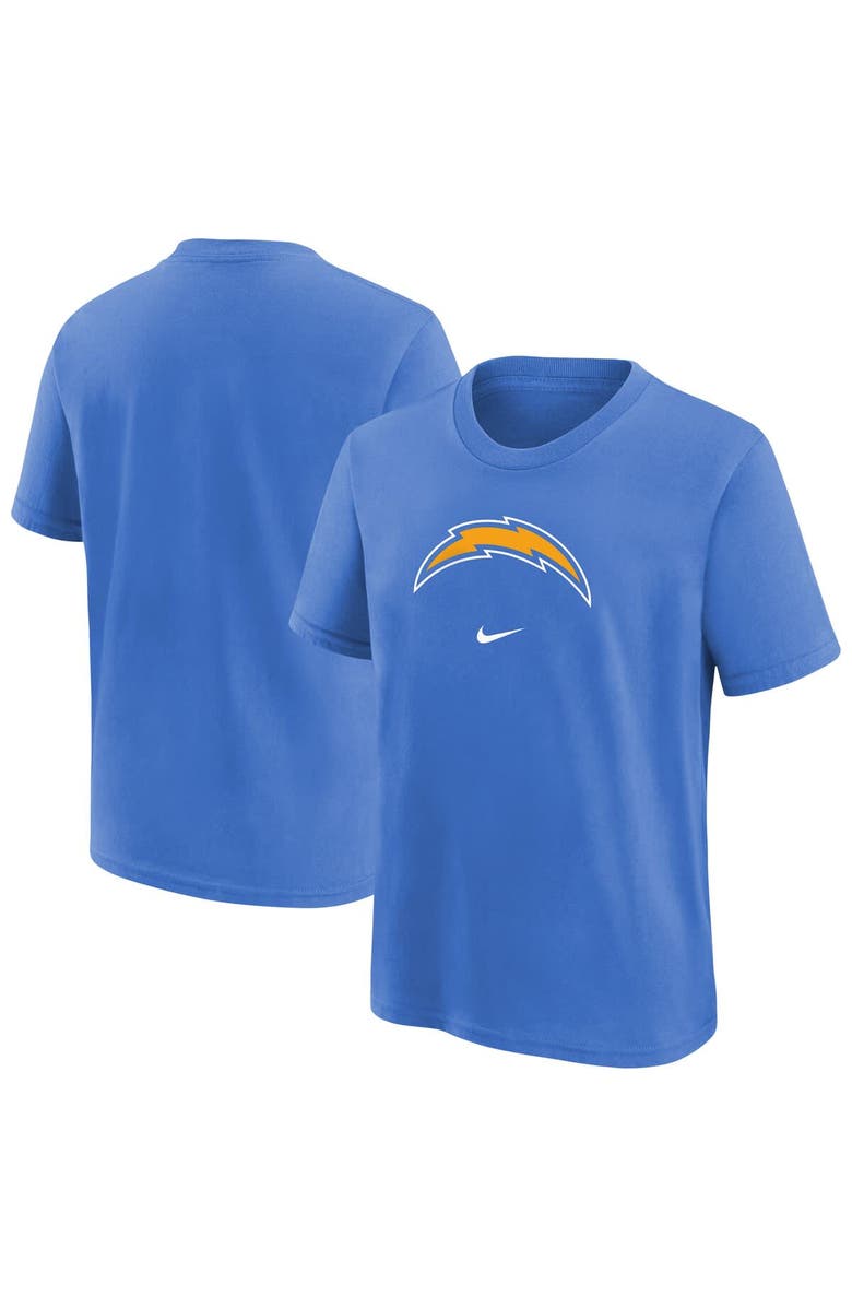 Nike Youth Nike Powder Blue Los Angeles Chargers Primary Logo Legend T-Shirt, Main, color, 