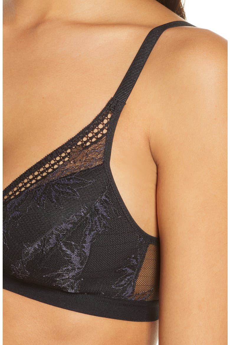 Mystic Bralette, Alternate, color, BLACK
