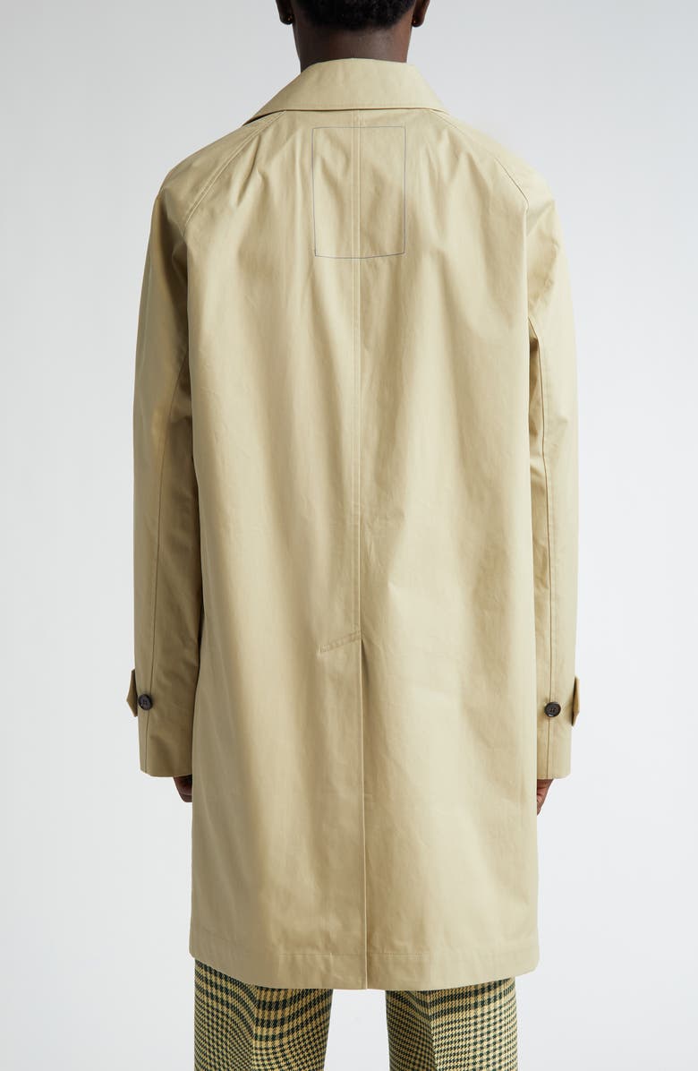 Burberry Water Resistance Gabardine Car Coat, Alternate, color, 