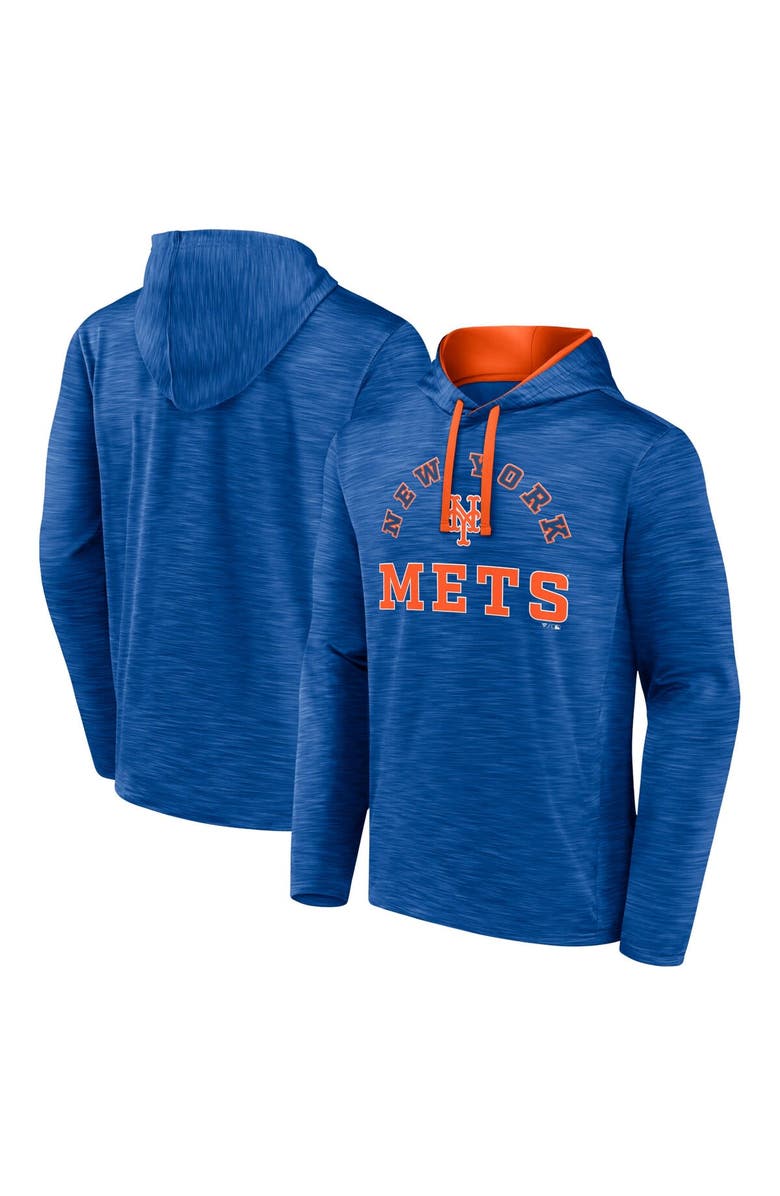 FANATICS Men's Fanatics Branded Royal New York Mets Seven Games Pullover Hoodie, Main, color,