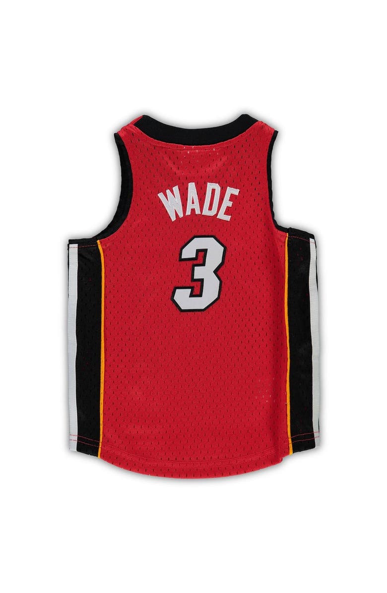 Mitchell & Ness Infant Mitchell & Ness Dwyane Wade Red Miami Heat 2005/06 Hardwood Classics Player Jersey, Alternate, color, Red