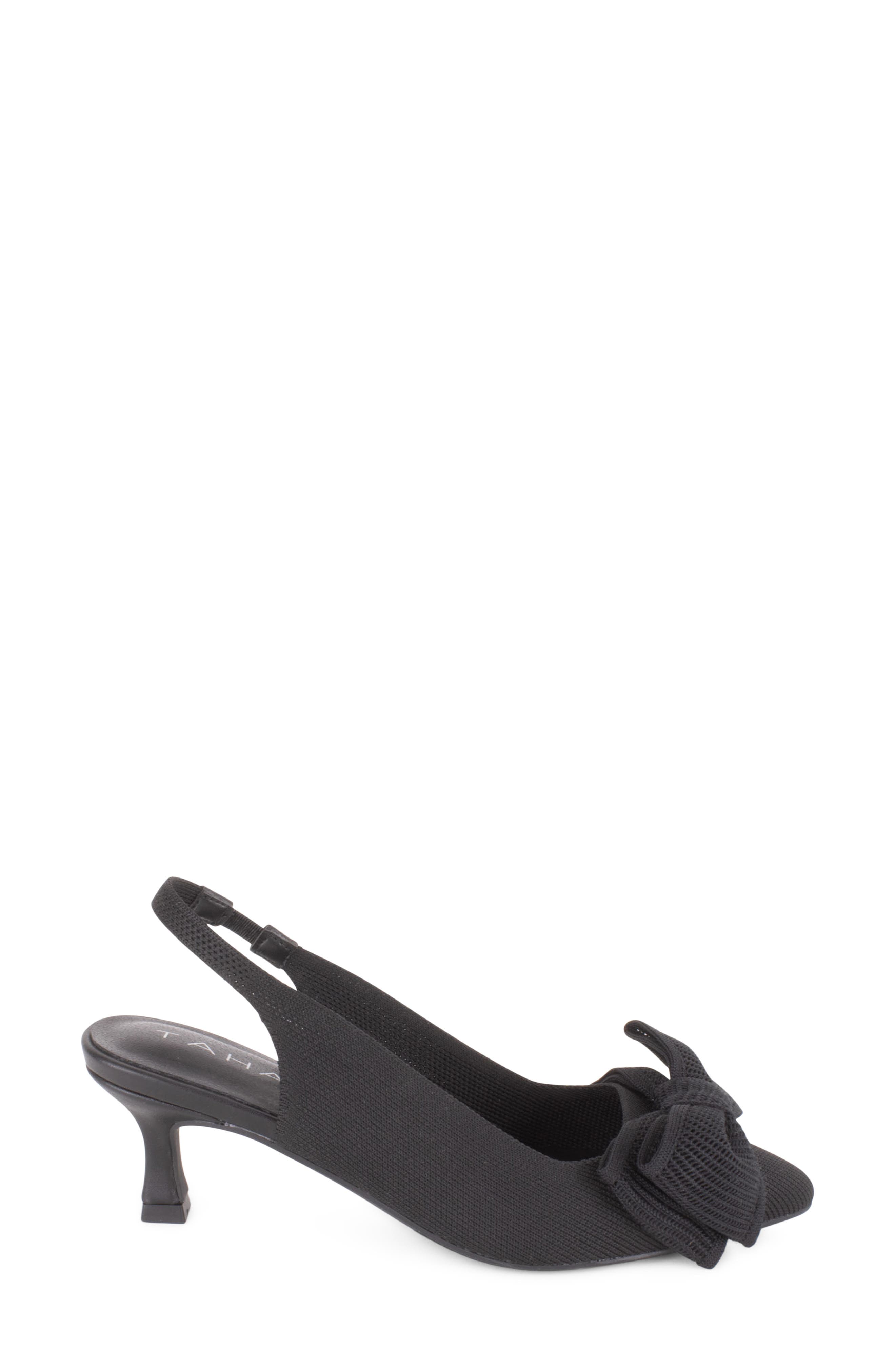 Tahari Lagos Slingback Pump, Alternate, color, Black