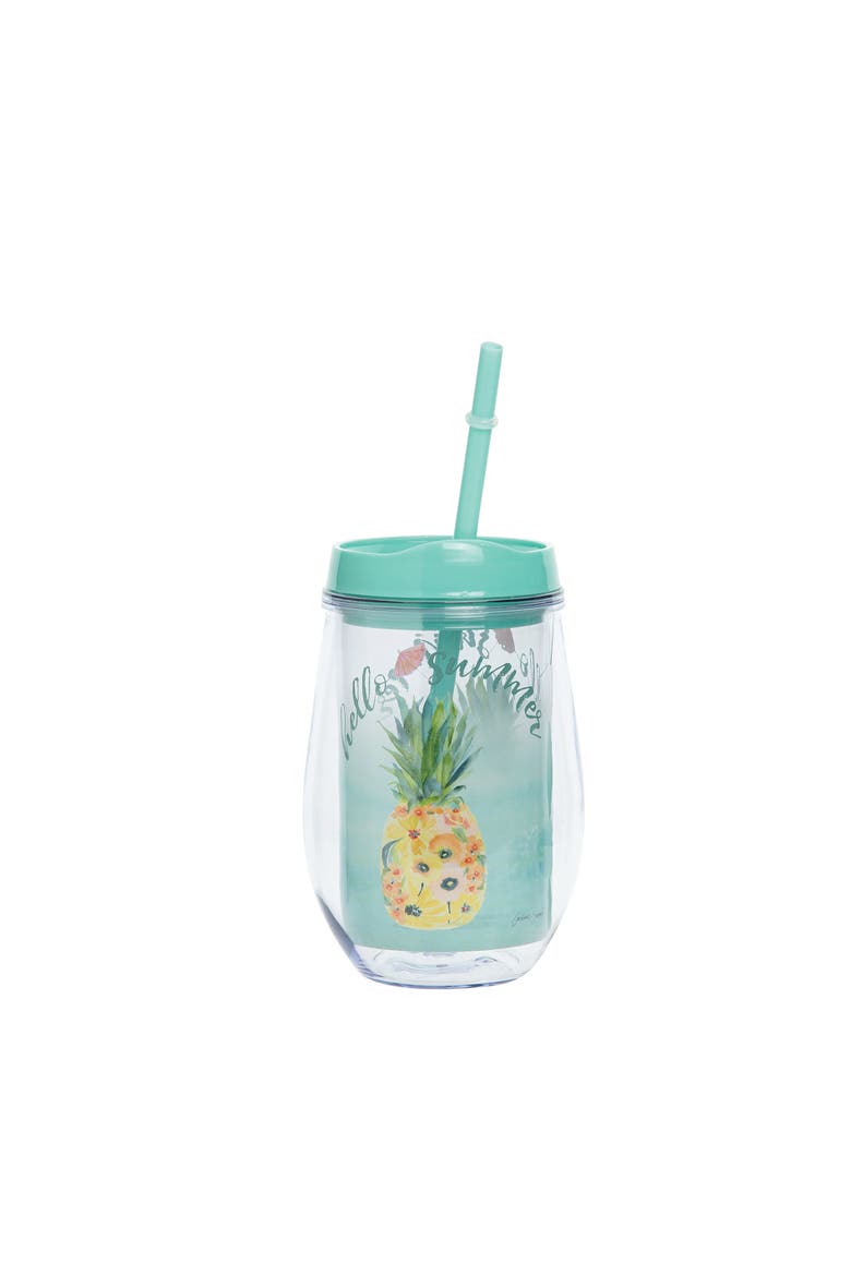 Hello Summer Drinkware, Main, color, Blue