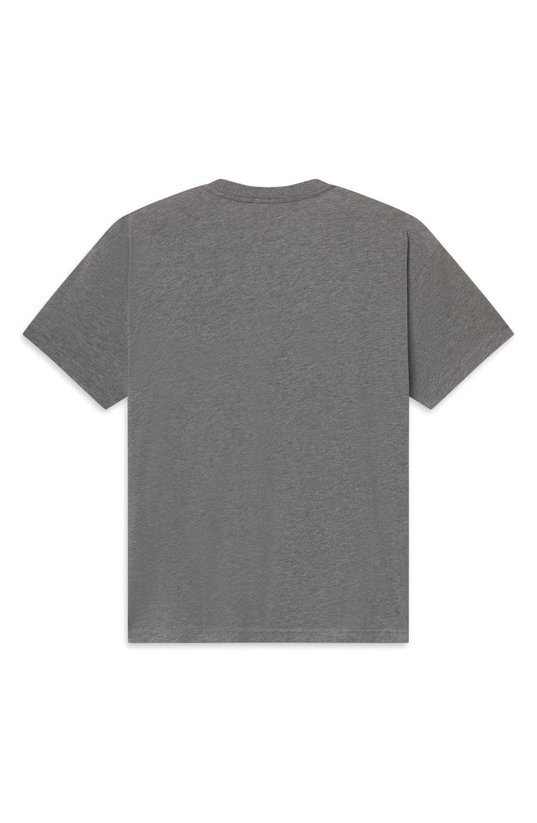FRAME Relaxed Pima Cotton Pocket T-Shirt, Alternate, color, Light Grey Melange