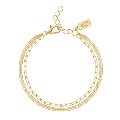 2 Chains Double Bracelet