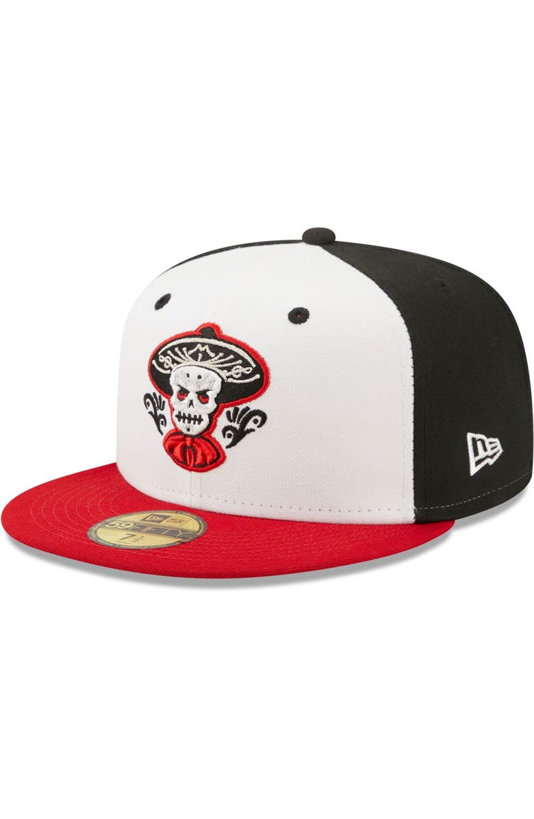 New Era Men's New Era White/Red Mariachis de Nuevo México Copa De La Diversion 59FIFTY Fitted Hat, Alternate, color, 