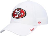 '47 Women's '47 White San Francisco 49ers Miata Logo Clean Up Adjustable Hat