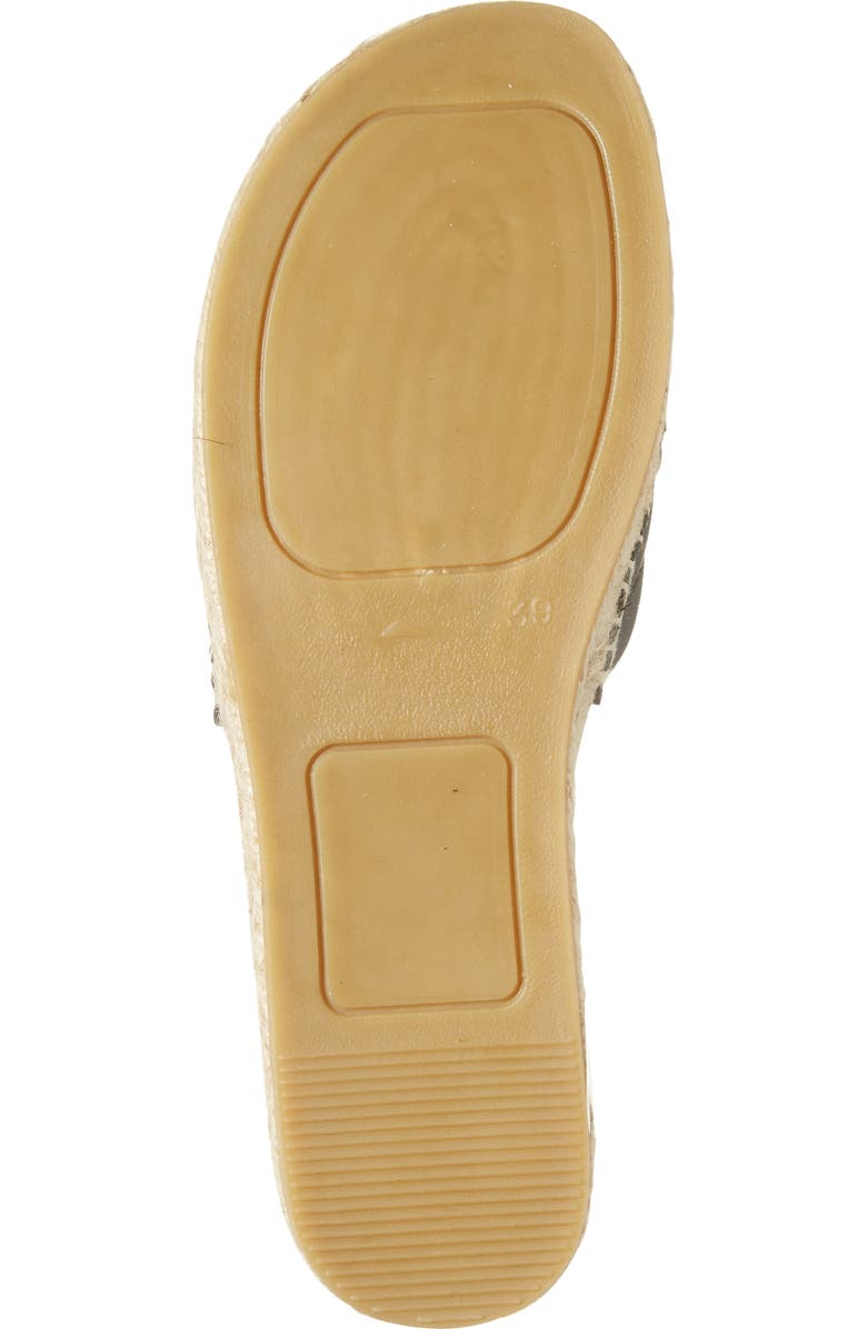 VALENTINO BY MARIO VALENTINO Clavel Espadrille Slide Sandal, Alternate, color,