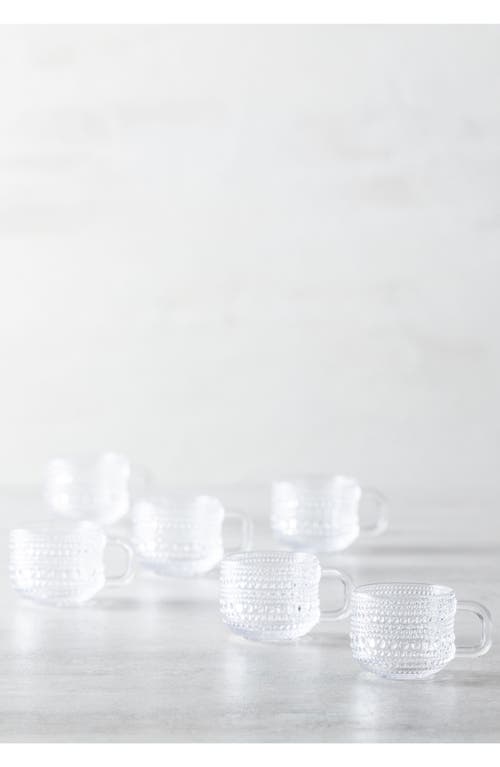 FORTESSA FORTESSA JUPITER SET OF 6 ESPRESSO CUPS 