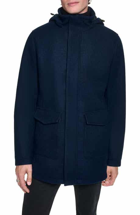 Stadium Coat with Patch Pockets