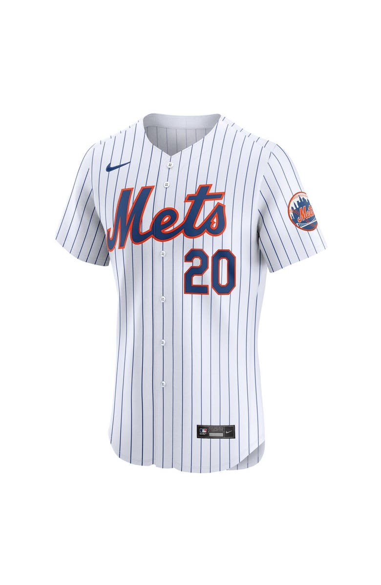 Nike Men's Nike Pete Alonso White New York Mets Home Elite Jersey, Alternate, color, White