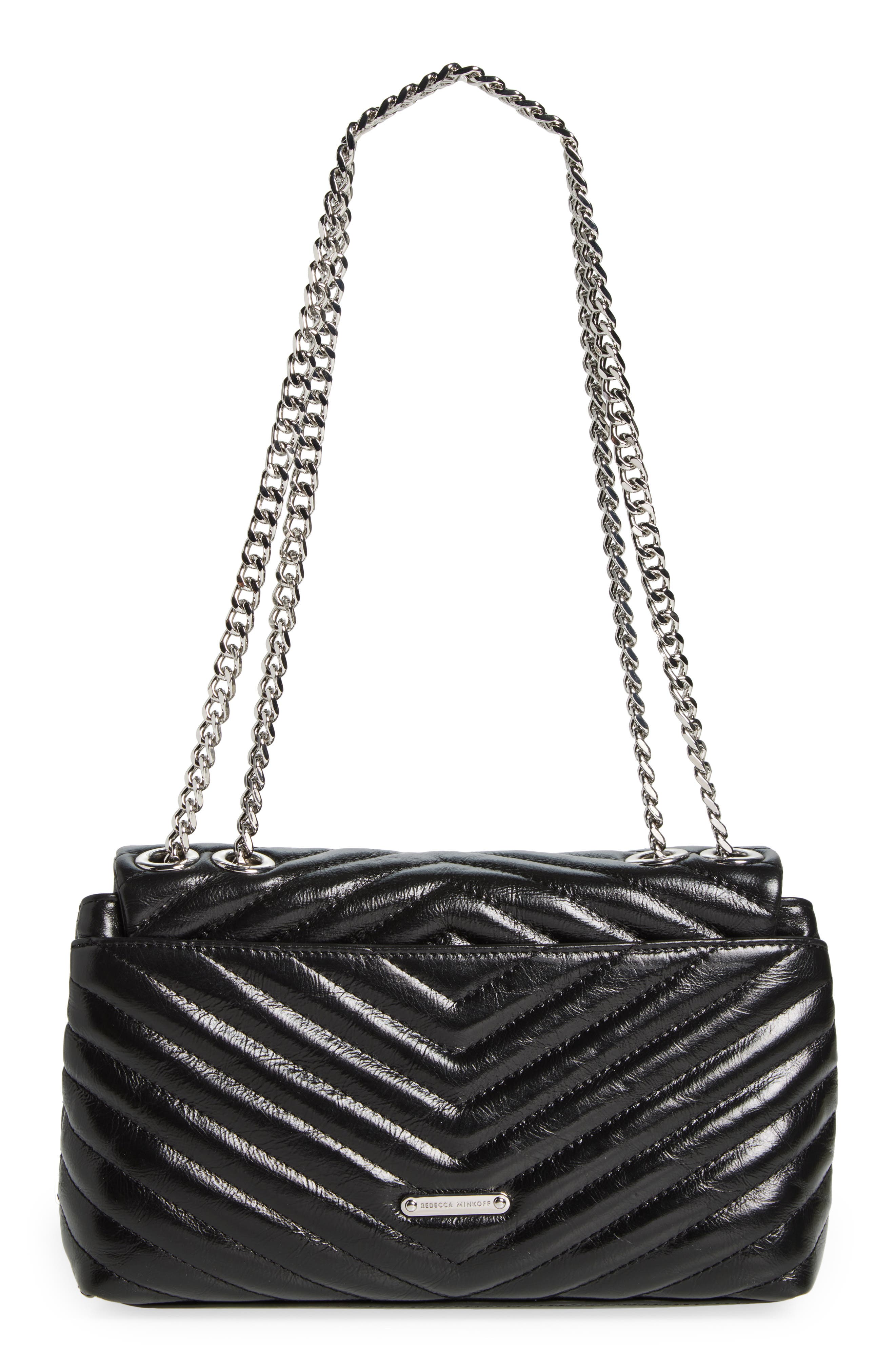 Rebecca Minkoff Edie Medium Celestial Quilted Shoulder Bag, Alternate, color, 