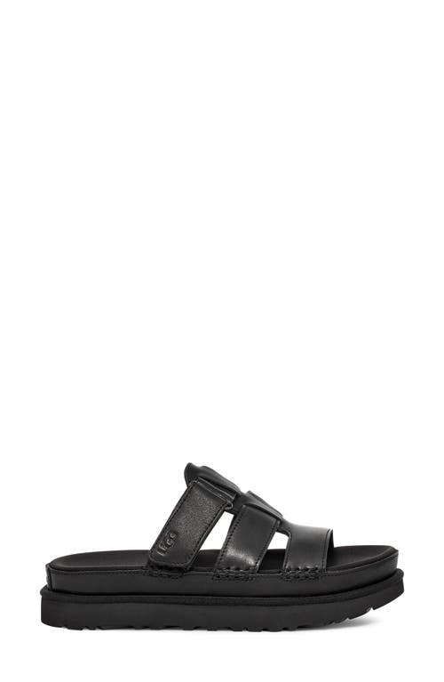 Ugg Goldenstar Hi Sandals In Black