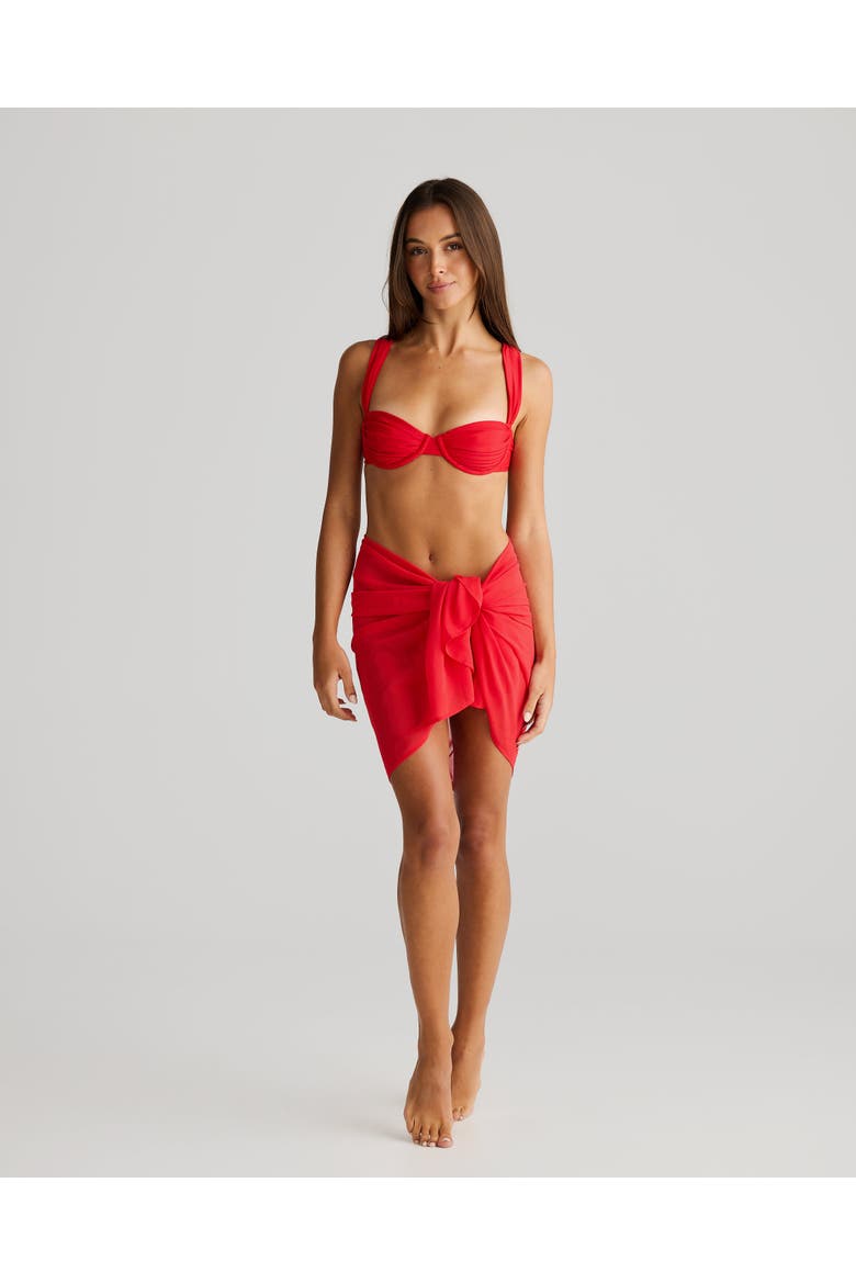 Catalina Sarong, Alternate, color, Cincinnati Red