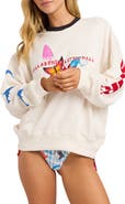 Billabong x Lottie Hall Fleece Graphic Sweatshirt