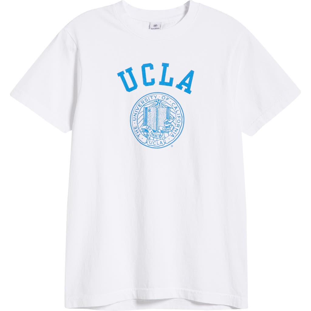 Sporty And Rich Sporty & Rich Ucla Crest Graphic T-shirt