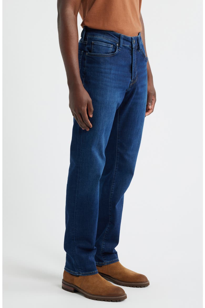 Charisma Relaxed Straight Leg Jeans, Alternate, color, INDIGO ORGANIC ULTRA