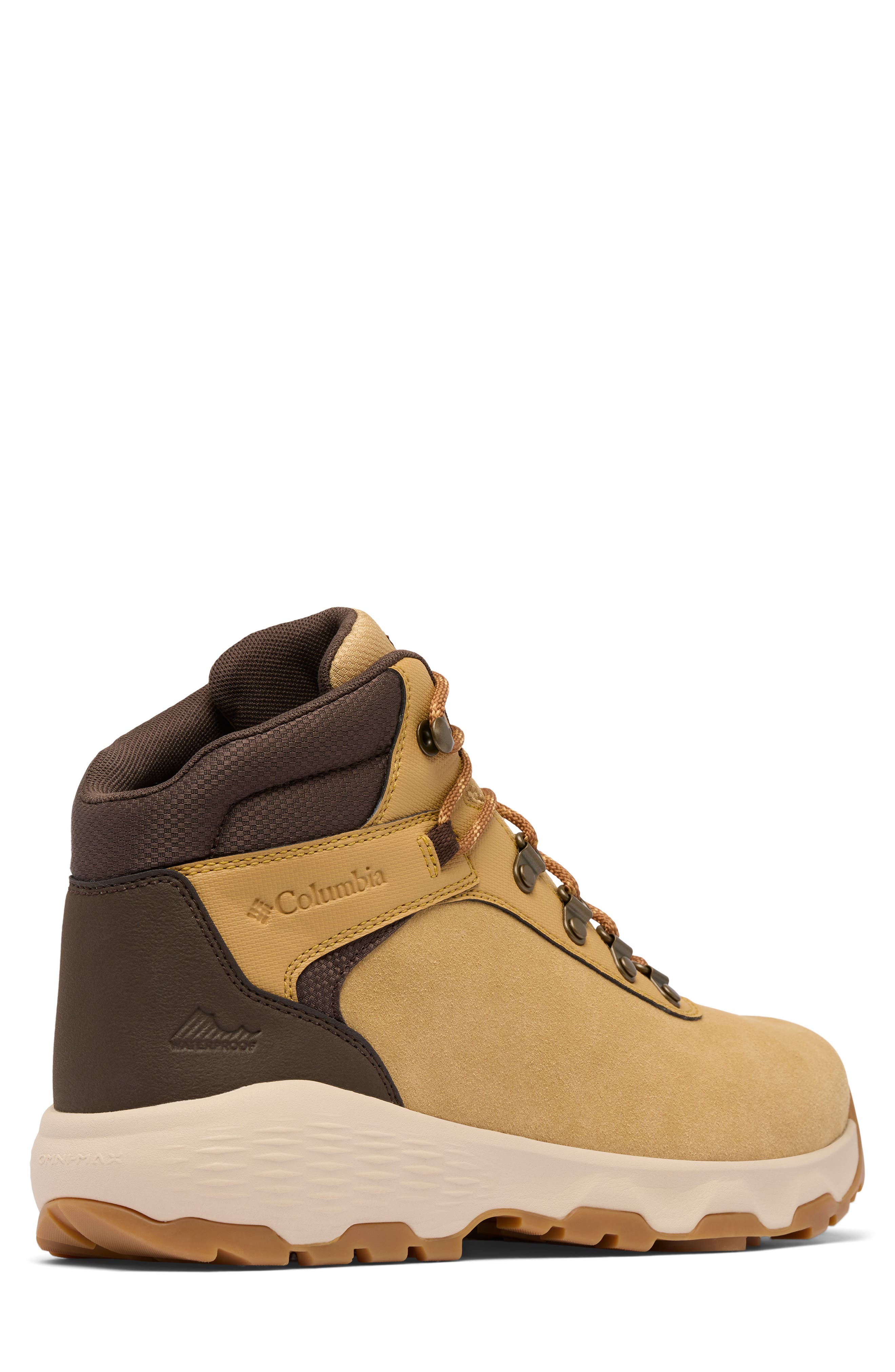 Newton Wander™ Waterproof Hiking Boot, Alternate, color, CURRY/ CORDOVAN