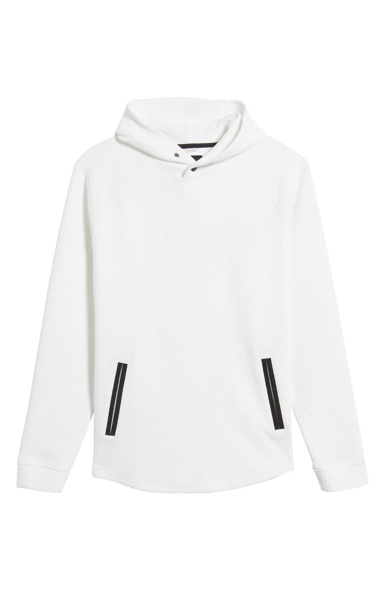 Swannies Camden Hoodie, Alternate, color, White-Black