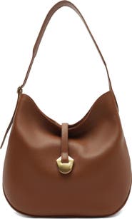 Arezzo Large Sabrina Leather Hobo Bag