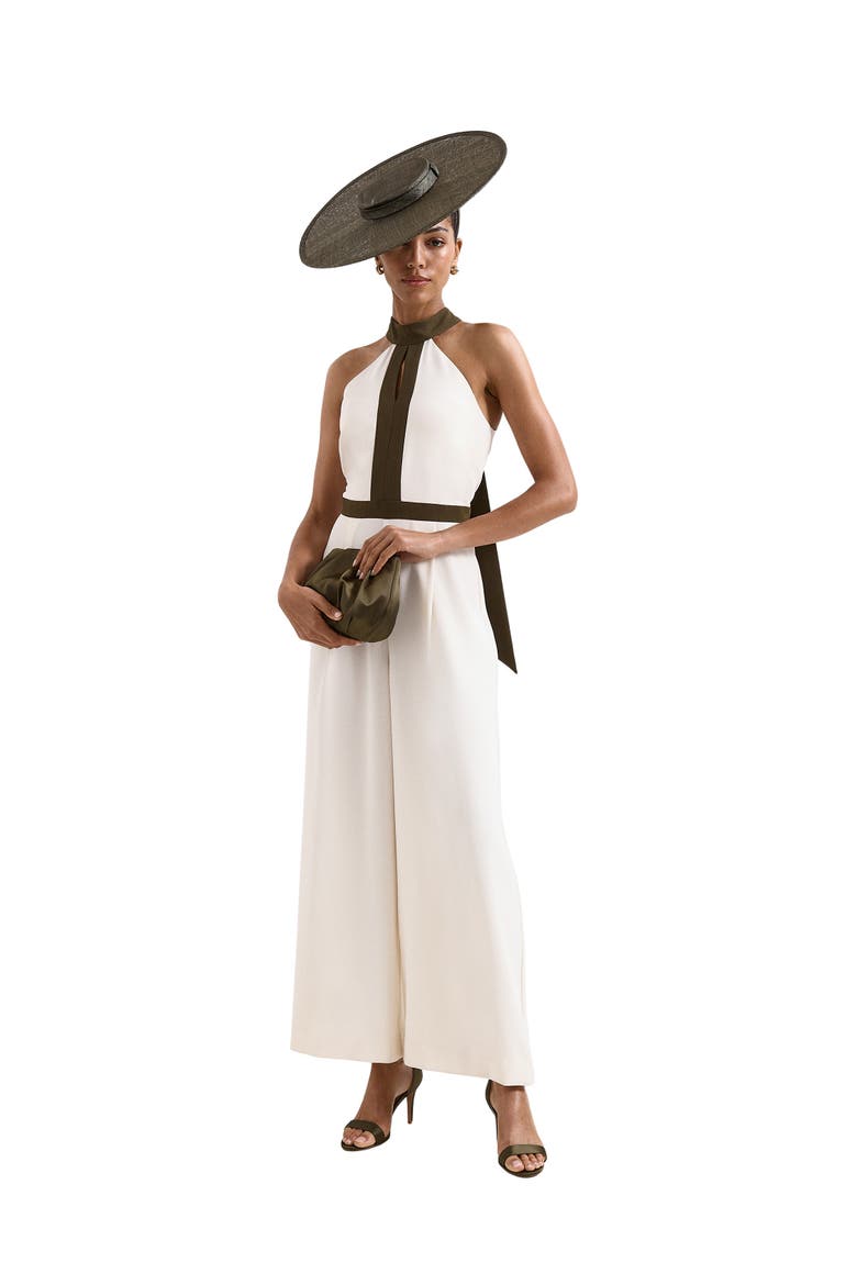 Monica Jumpsuit, Main, color, Cream