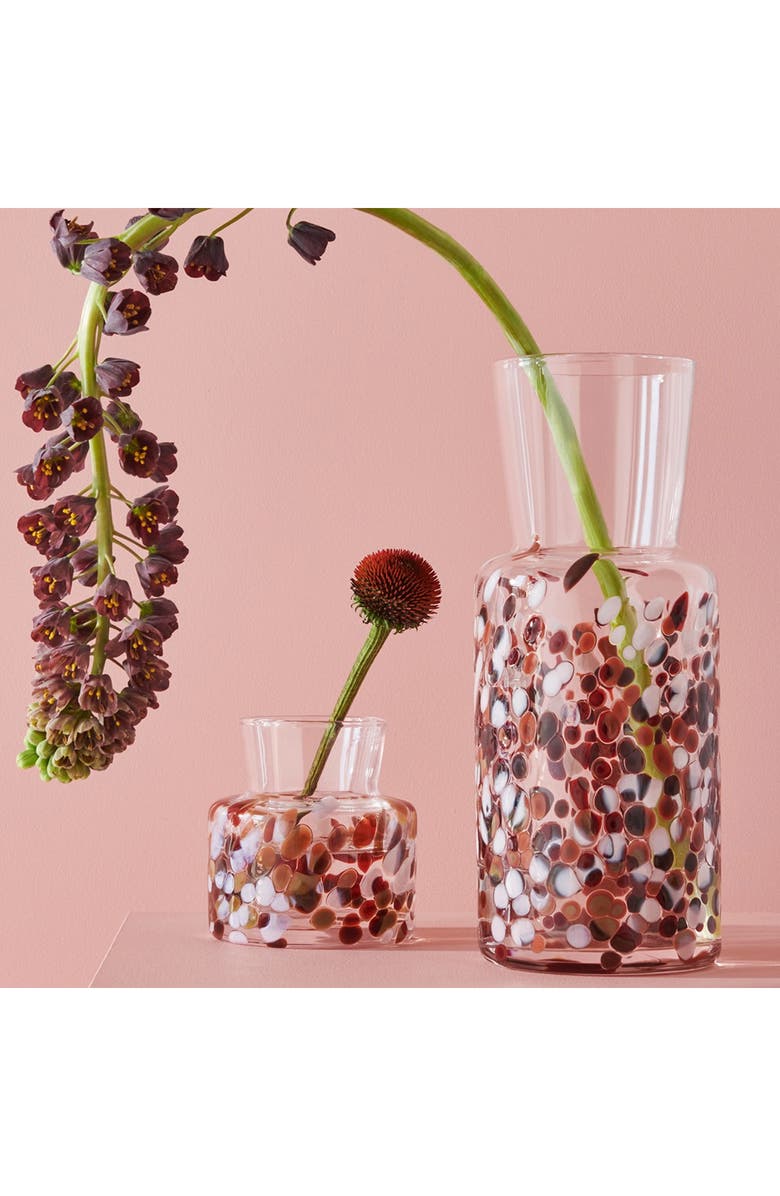 Kosta Boda Meadow Fall Tall Vase, Alternate, color, Red Multi