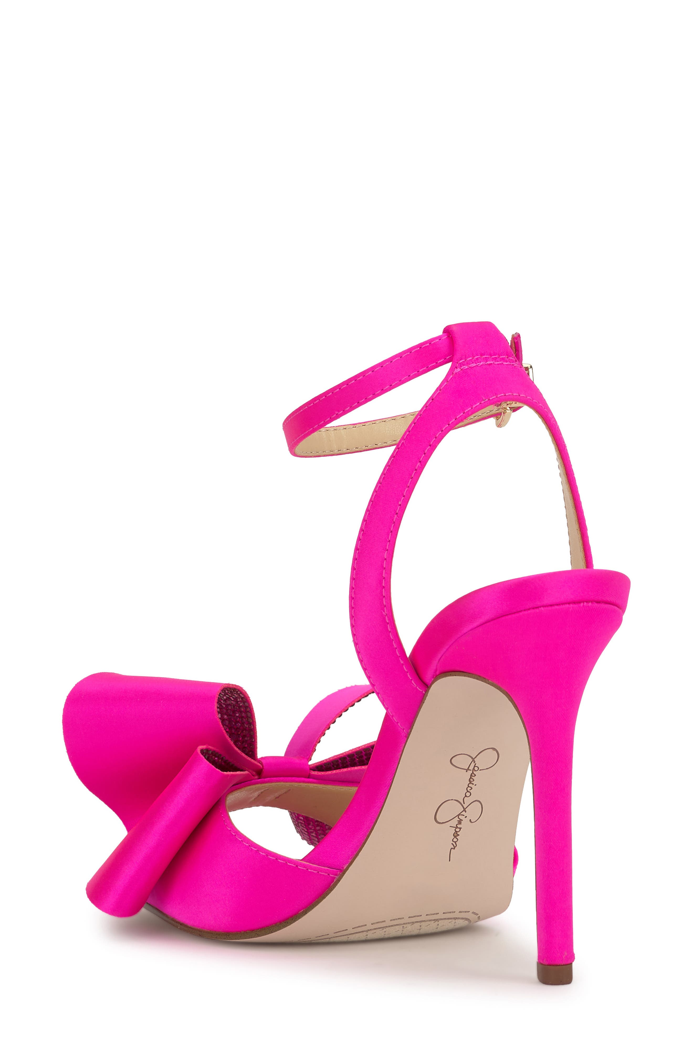 Jessica Simpson Olivine Ankle Strap Sandal, Alternate, color, Valley Pink Matte Satin