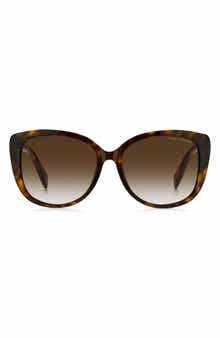 Marc Jacobs 57mm Gradient Cat Eye Sunglasses