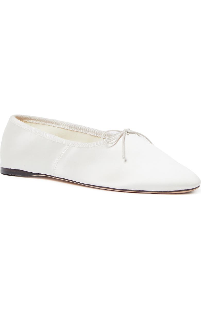 Loeffler Randall Landon Ballet Flat, Main, color, Cream White