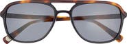 Ted Baker 58mm Polarized Navigator Sunglasses