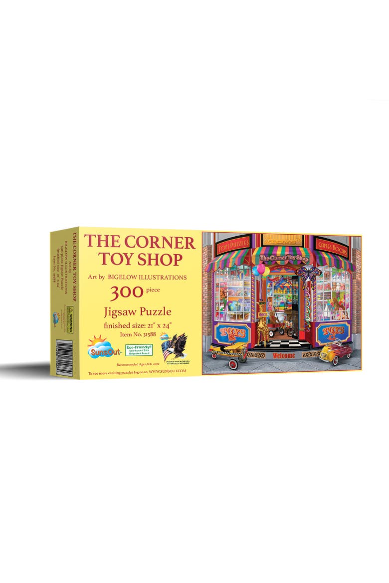 The Corner Toy Shop 300 piece Jigsaw Puzzle for Adults, Main, color, Multicolor
