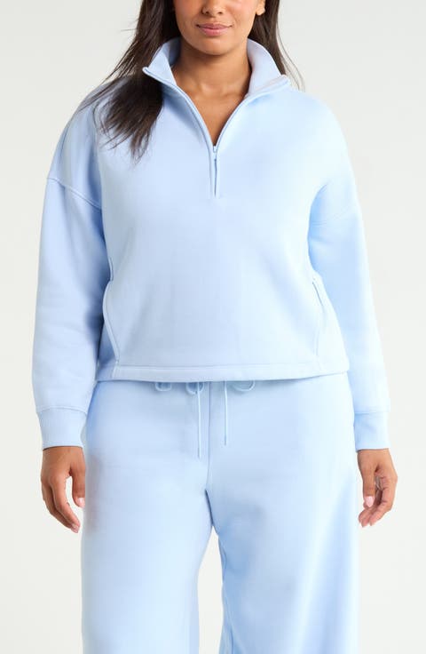 Exhale Fleece Half Zip Pullover