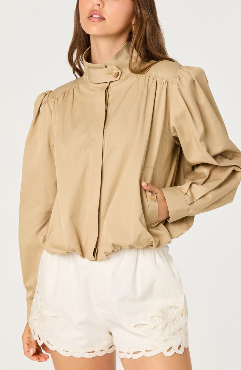 ASTR the Label Estero Jacket, Main, color, Khaki