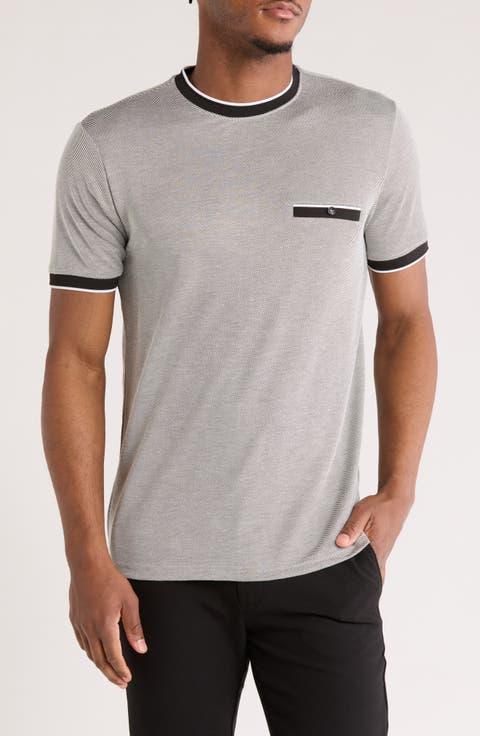 Stripe Tipped Pocket T-Shirt