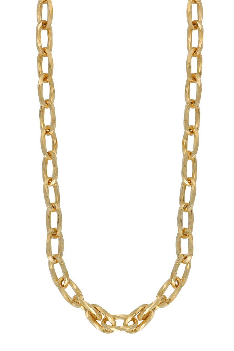 14K Gold Statement Chain Necklace (Nordstrom Exclusive), Main, color, 14K YELLOW GOLD