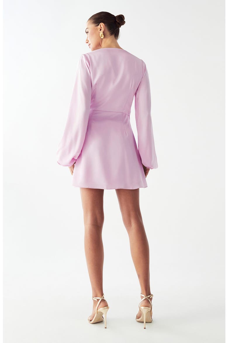 Philipa Mini Dress, Alternate, color, Lilac