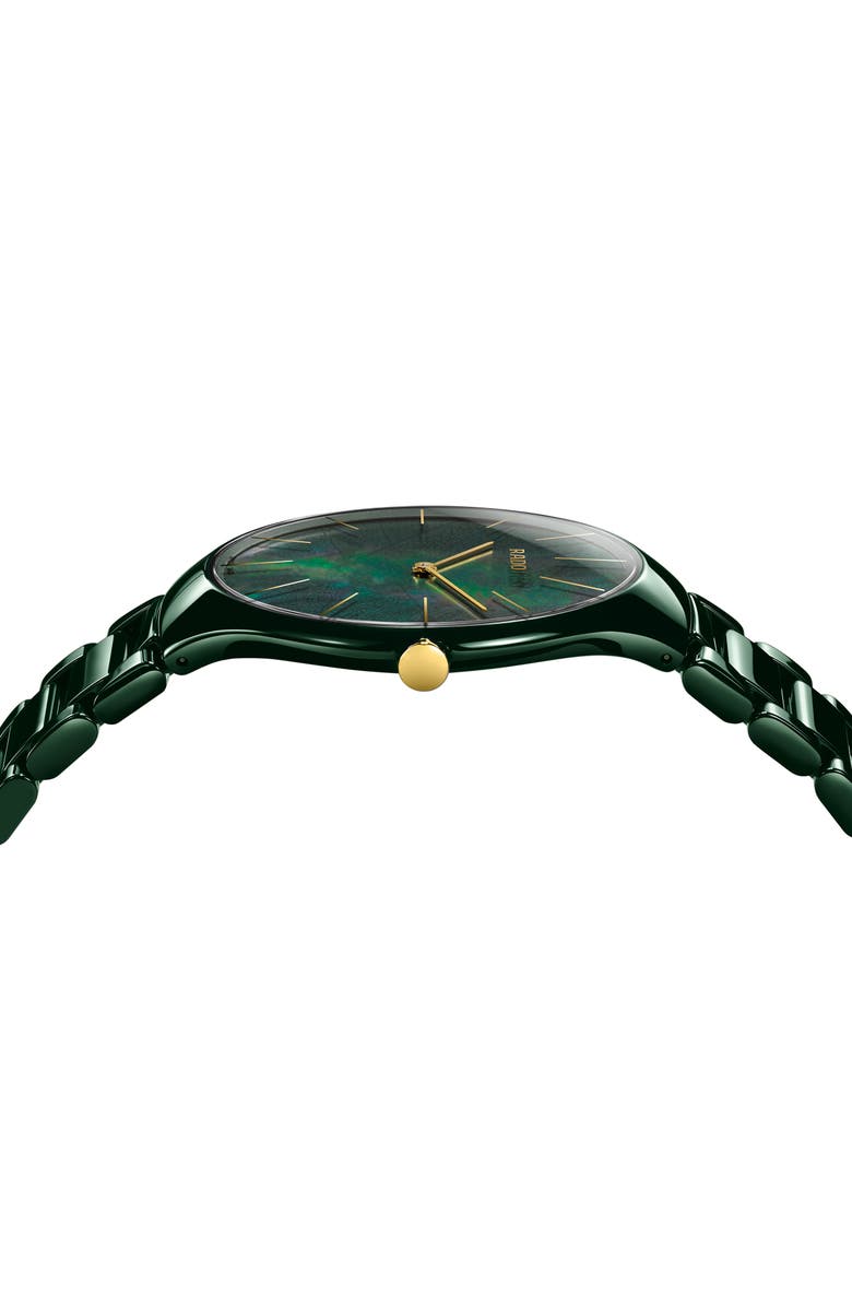 RADO True Thinline Ceramic Bracelet Watch, 39mm, Alternate, color, 