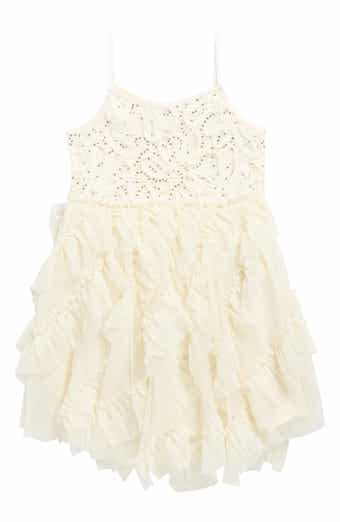 Ava & Yelly Kids' Soutache Party Dress